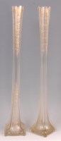 Lot 375 - A pair of late 19th century glass specimen...