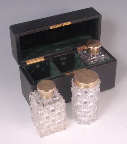 Lot 433 - A cased and matched set of three mid-Victorian...