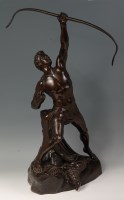 Lot 566 - John Bell (1812-1895) - A large bronze figure...