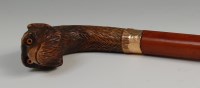 Lot 571 - A late 19th century mallacca walking cane, the...
