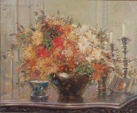 Lot 751 - Kershaw Schofield (1872-1941) - Still life...