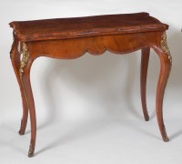 Lot 828 - A mid-19th century figured walnut and...