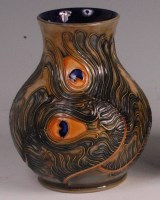 Lot 26 - A modern Moorcroft pottery vase in the Phoenix...