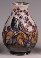 Lot 27 - A modern Moorcroft pottery vase in the Bramble...