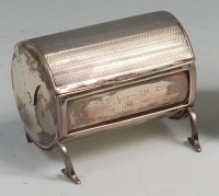 Lot 38 - * An early 20th century silver table sugar...