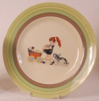 Lot 115 - A 1930s Clarice Cliff for Wilkinson childs...