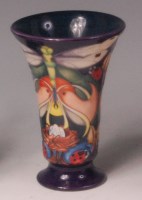 Lot 30 - A modern Moorcroft pottery vase in the...