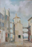 Lot 159 - # Giulio Bagnoli (Ital. b.1927) - Buildings...
