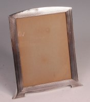 Lot 134 - An Art Deco silver photograph frame, having...