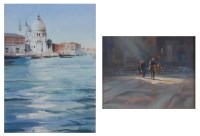 Lot 181 - Trevor Waugh (b.1952) - Light on the water in...