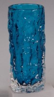 Lot 12 - A Whitefriars glass 'bark' vase by Geoffrey...