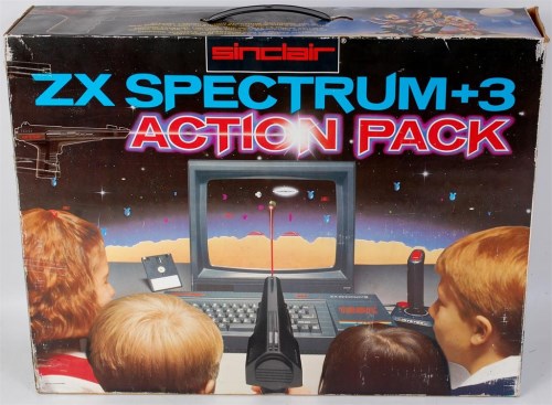 Lot 3168 - Sinclair ZX Spectrum +3 action pack,...