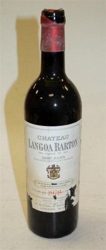 Lot 479 - Chateau Langoa-Barton, 1978, Saint-Julien, one...