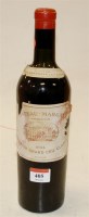 Lot 405 - Chateau Margaux 1934, Margaux, one bottle,...