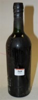Lot 569 - Croft's Vintage Port, 1963, one bottle (lacks...