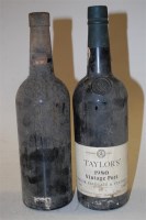 Lot 571 - Taylor's Vintage Port, 1975, one bottle (lacks...