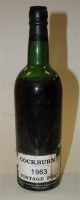 Lot 575 - Cockburn's Vintage Port, 1963, eight bottles...