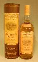 Lot 592 - Glenmorangie Single Highland Malt Scotch...