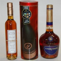 Lot 605 - Planat Cognac Prestige 50cl/40%, Remy Martin...
