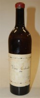 Lot 624 - Vieux Calvados, 1938, one bottle (mid shoulder,...