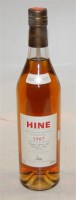 Lot 626 - Hine Grande Champagne Cognac, 1987, one bottle,...