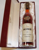 Lot 628 - Hine Grande Champagne Cognac, 1955, one bottle,...