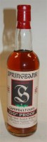 Lot 645 - Springbank aged 12 years 100° proof Single...