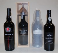 Lot 555 - Dow's 1995 Vintage Port, one bottle; Taylor's...