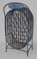Lot 668 - A French 19th century style Galvanised Metal...
