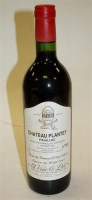 Lot 475 - Chateau Plantey, 1982 Pauillac, six bottles