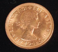 Lot 103 - Great Britain, 1965 gold full sovereign,...