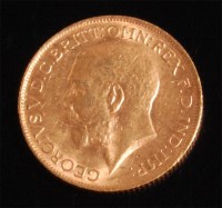 Lot 104 - Great Britain, 1912, gold full sovereign,...