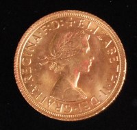 Lot 107 - Great Britain, 1965 gold full sovereign,...