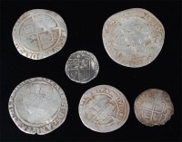 Lot 33 - England, six various hammered silver coins to...