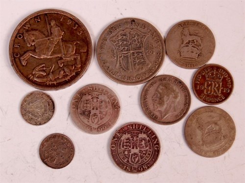 Lot 64 - Great Britain, mixed lot of silver coins to...