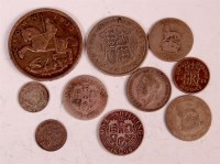 Lot 64 - Great Britain, mixed lot of silver coins to...
