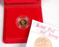 Lot 141 - Great Britain, 1980 gold proof half sovereign,...