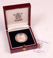 Lot 144 - Great Britain, 1995 gold proof full sovereign,...