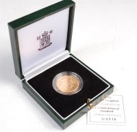 Lot 152 - Great Britain, 1996 gold proof 'A Celebration...