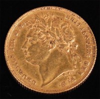 Lot 155 - Great Britain, 1821, gold full sovereign,...