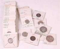 Lot 157 - USA, mixed lot of various silver coins to...