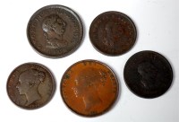 Lot 74 - Great Britain, mixed lot of copper coins; 1806...