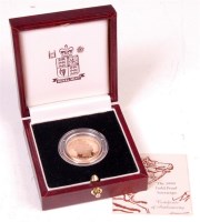 Lot 145 - Great Britain, 1999 gold proof full sovereign,...