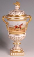 Lot 729 - *'The St Leger vase' by Coalport, produced to...