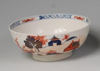 Lot 737 - An 18th century Lowestoft porcelain slop-bowl,...