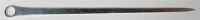 Lot 834 - A George III silver meat skewer, undecorated,...