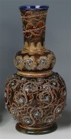 Lot 746 - A Doulton Lambeth stoneware vase by George...