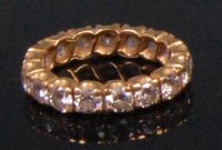 Lot 962 - A modern Garrard 18ct gold diamond eternity...