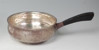 Lot 862 - A mid-20th century Danish silver roasting pan,...