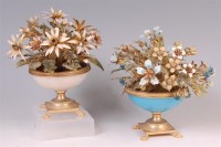 Lot 1022 - *A pair of 20th century gilt metal and glass...